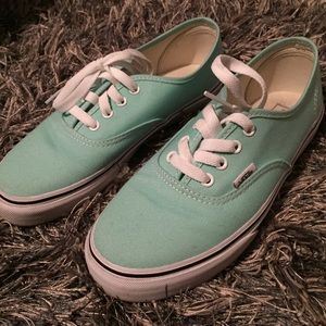 Mint Green Vans